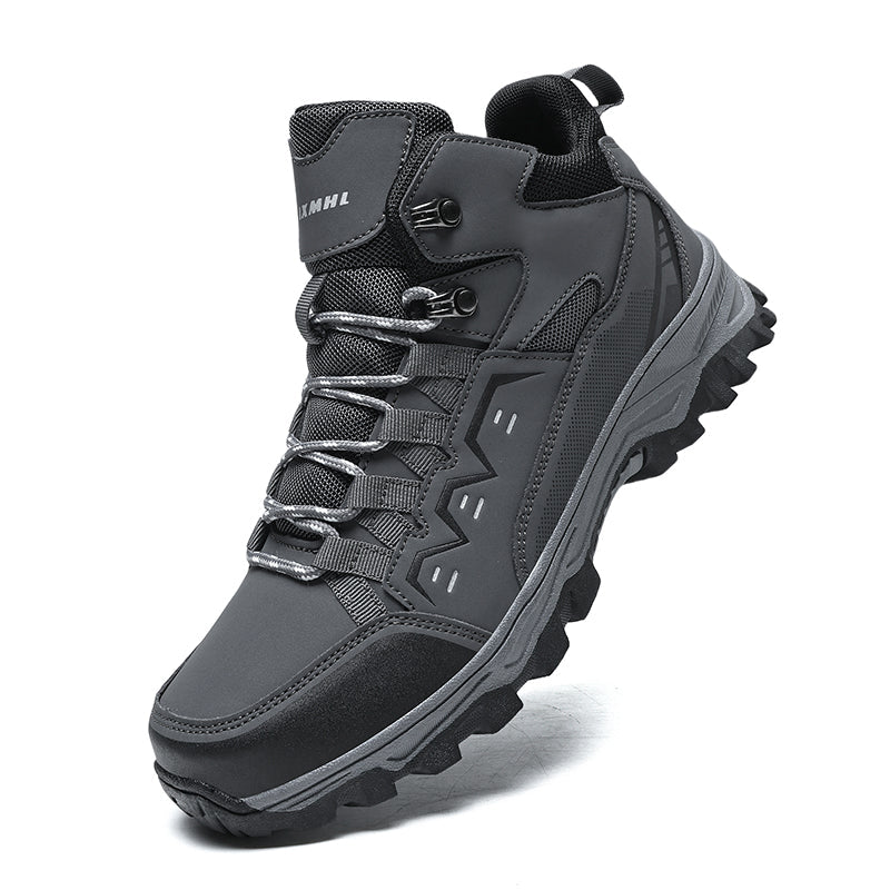 Orthopedic Hiking Boots for Men – Waterproof, Arch Support, Pain-Relief Comfort for Plantar Fasciitis & Foot Ailments