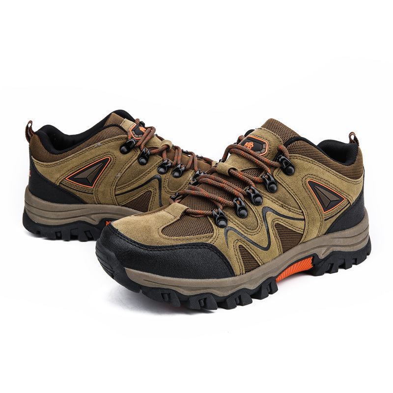 (🎁#4 Best Seller) Men’s Comfort & Protection Shoes — Wide Fit, Shock-Absorbing Cushioning, Non-Slip Grip, Pain-Relief Support