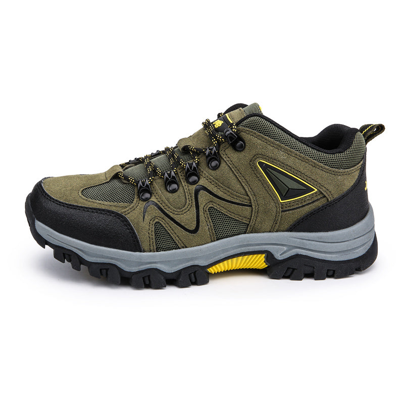 (🎁#4 Best Seller) Men’s Comfort & Protection Shoes — Wide Fit, Shock-Absorbing Cushioning, Non-Slip Grip, Pain-Relief Support