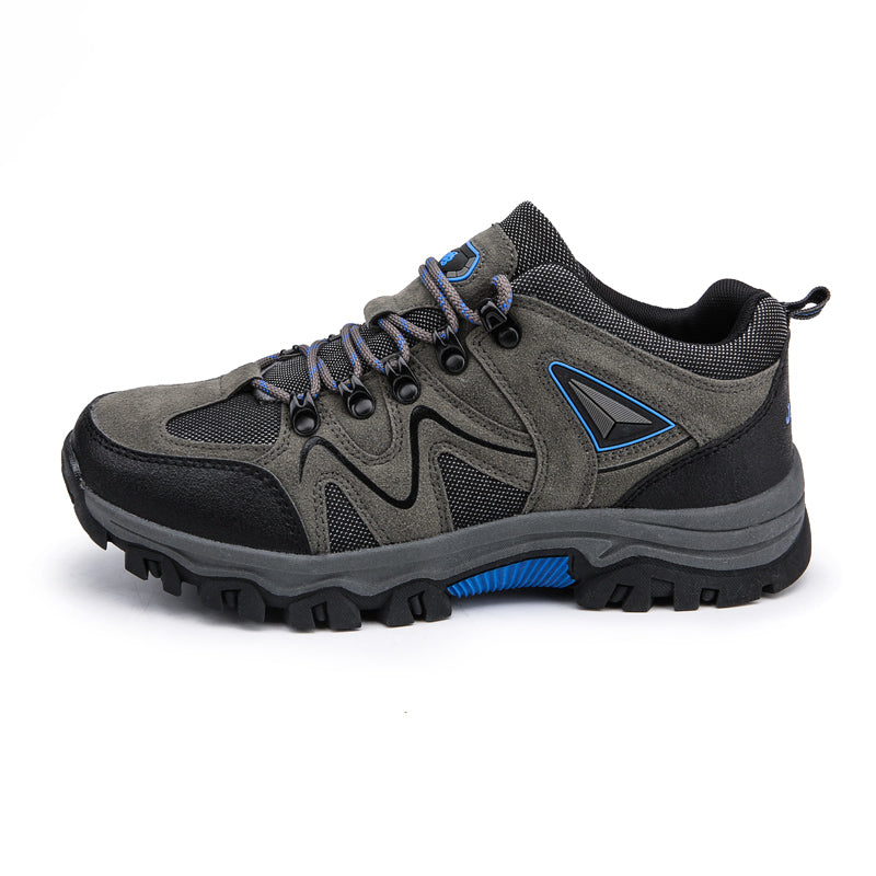 (🎁#4 Best Seller) Men’s Comfort & Protection Shoes — Wide Fit, Shock-Absorbing Cushioning, Non-Slip Grip, Pain-Relief Support