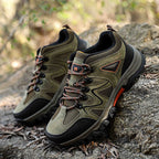 (🎁#4 Best Seller) Men’s Comfort & Protection Shoes — Wide Fit, Shock-Absorbing Cushioning, Non-Slip Grip, Pain-Relief Support