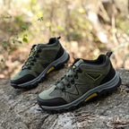 (🎁#4 Best Seller) Men’s Comfort & Protection Shoes — Wide Fit, Shock-Absorbing Cushioning, Non-Slip Grip, Pain-Relief Support