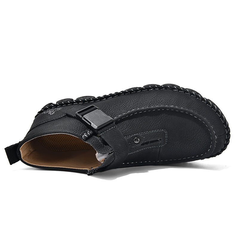 Men’s Orthopedic Safety Work & Walking Shoes – Pain Relief, Arch & Joint Support, Non-Slip, Waterproof, Shock Absorbing, Spark-Proof & Durable Comfort