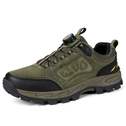 (💥Top Rated Choice) Men’s Non-Slip Hiking & Work Shoes, Wide Fit, Arch Support, Cushioned
