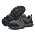 Men's Orthopedic Arch Support Wide Toe Ankle Support Hiking Shoes Waterproof Non-slip Anti-puncture Work Shoes