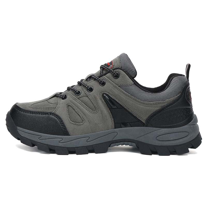 Men's Orthopedic Arch Support Wide Toe Ankle Support Hiking Shoes Waterproof Non-slip Anti-puncture Work Shoes