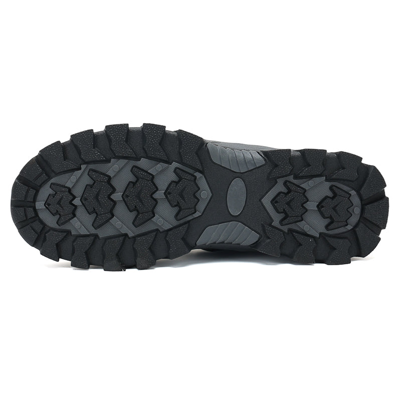 Men's Orthopedic Arch Support Wide Toe Ankle Support Hiking Shoes Waterproof Non-slip Anti-puncture Work Shoes