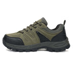 Men's Orthopedic Arch Support Wide Toe Ankle Support Hiking Shoes Waterproof Non-slip Anti-puncture Work Shoes