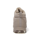 Men’s Fur Lined Winter Work Boots, Non-Slip Insulated Hiking Ankle Boots