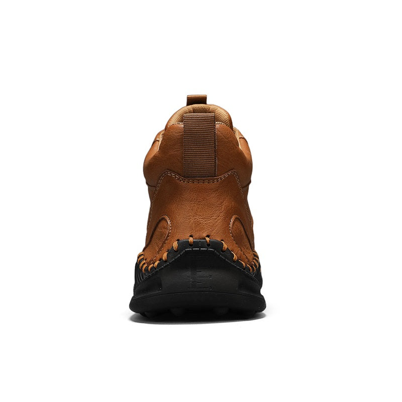 Men’s Non-Slip Hiking & Work Shoes, Wide Fit, Arch Support, Cushioned, Waterproof