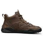 Men’s Non-Slip Hiking & Work Shoes, Wide Fit, Arch Support, Cushioned, Waterproof