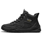 Men’s Non-Slip Hiking & Work Shoes, Wide Fit, Arch Support, Cushioned, Waterproof