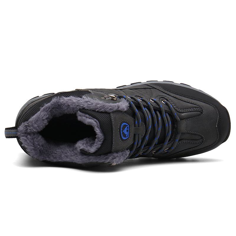 Men’s Non-Slip Hiking & Work Shoes, Wide Fit, Arch Support, Cushioned, Waterproof