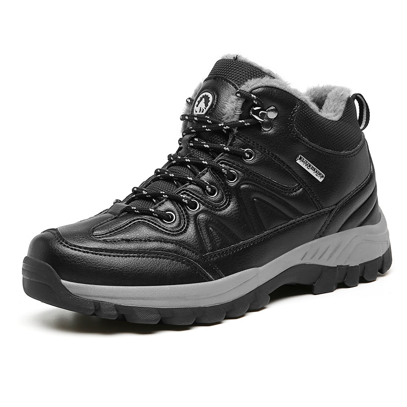 Men’s Non-Slip Hiking & Work Shoes, Wide Fit, Arch Support, Cushioned, Waterproof