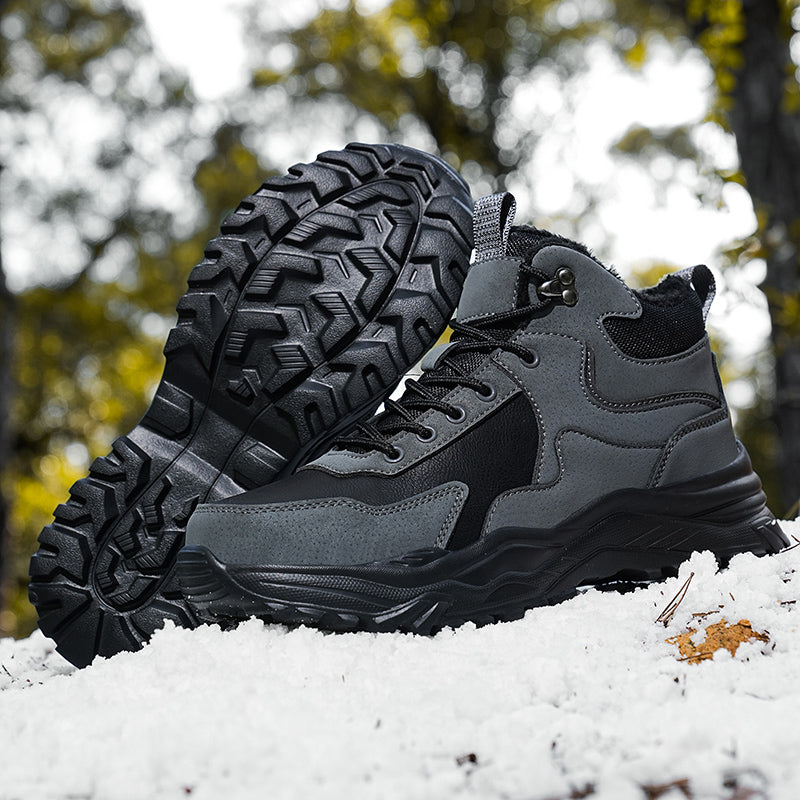 Men's Rehabilitation Protective Boots Safe Comfortable Hiking Boots - No Results, Free Refund