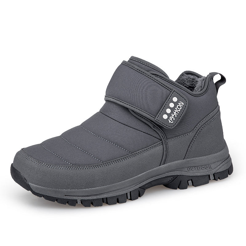 Men Combat Boots Waterproof Non-Slip Hiking Boots Anti-Puncture Anti-Sprain Work Boots