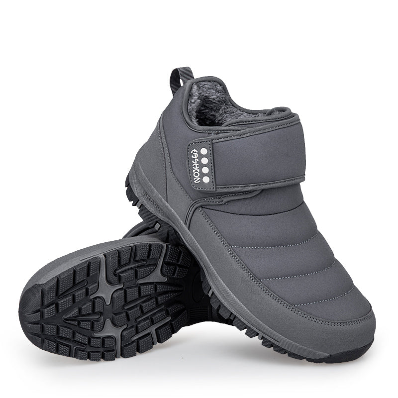 Men Combat Boots Waterproof Non-Slip Hiking Boots Anti-Puncture Anti-Sprain Work Boots