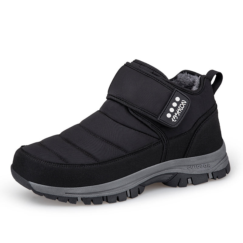Men Combat Boots Waterproof Non-Slip Hiking Boots Anti-Puncture Anti-Sprain Work Boots