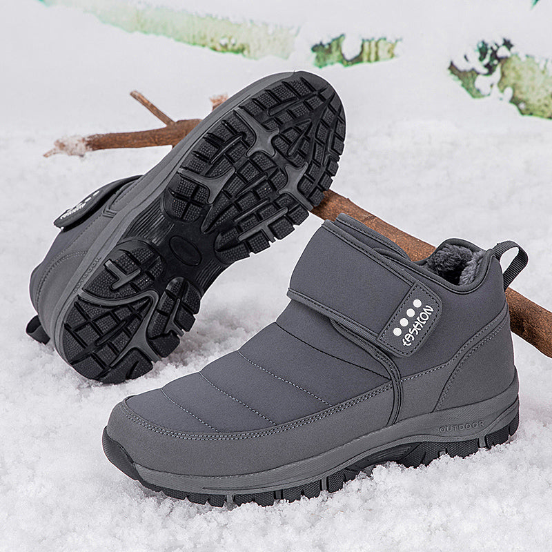 Men Combat Boots Waterproof Non-Slip Hiking Boots Anti-Puncture Anti-Sprain Work Boots