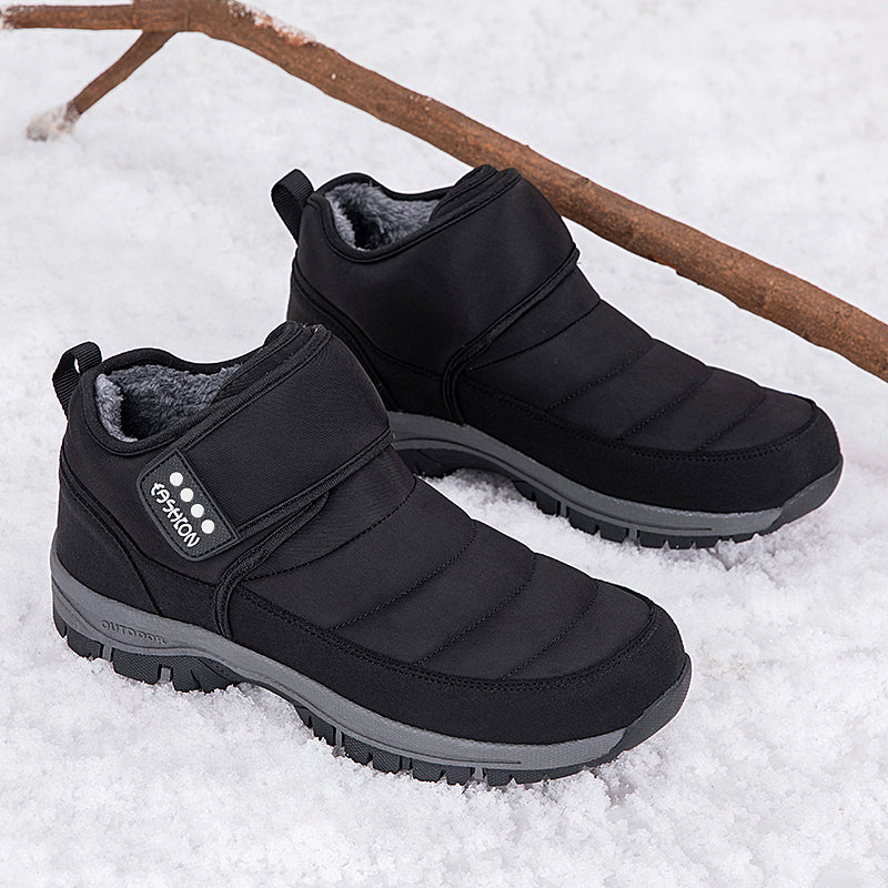 Men Combat Boots Waterproof Non-Slip Hiking Boots Anti-Puncture Anti-Sprain Work Boots