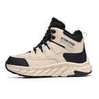 Men's Waterproof Hiking Boots - Breathable Quick-Dry Upper,Mountain Trekking & Outdoor Adventures | All-Terrain Grip & Abrasion-Proof