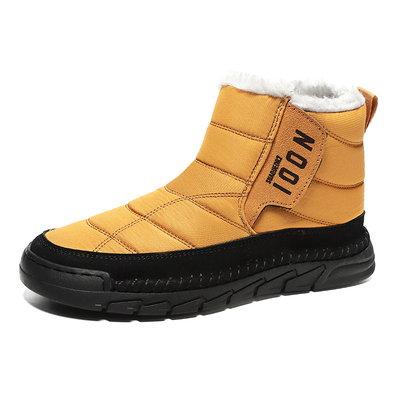 Men's Orthopedic Hiking Boots - Safe and Comfortable Work Boots - Waterproof, Slip-resistant, Impact-resistant, and Puncture-resistant - Wide Toe, Arch Support, and Ankle Support - Money-back Guarantee if ineffective.