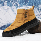 Men's Orthopedic Hiking Boots - Safe and Comfortable Work Boots - Waterproof, Slip-resistant, Impact-resistant, and Puncture-resistant - Wide Toe, Arch Support, and Ankle Support - Money-back Guarantee if ineffective.