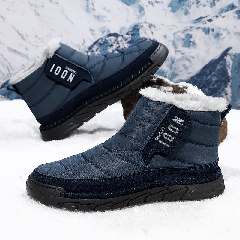Men's Orthopedic Hiking Boots - Safe and Comfortable Work Boots - Waterproof, Slip-resistant, Impact-resistant, and Puncture-resistant - Wide Toe, Arch Support, and Ankle Support - Money-back Guarantee if ineffective.