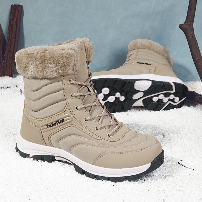 Men's Orthopedic Hiking Boots - Safe and Comfortable Work Boots - Waterproof, Slip-resistant, Impact-resistant, and Puncture-resistant - Wide Toe, Arch Support, and Ankle Support - Money-back Guarantee if ineffective.