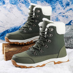 Men's Waterproof Hiking Boots - Breathable Quick-Dry Upper,Mountain Trekking & Outdoor Adventures | All-Terrain Grip & Abrasion-Proof