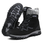Men’s Non-Slip Hiking & Work Shoes, Wide Fit, Arch Support, Cushioned, Waterproof