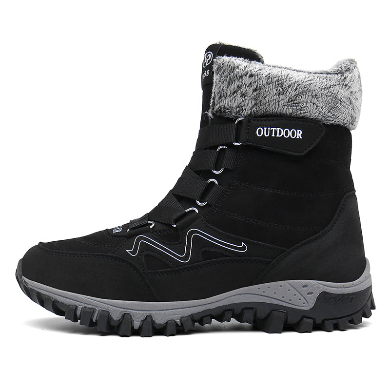 Men’s Non-Slip Hiking & Work Shoes, Wide Fit, Arch Support, Cushioned, Waterproof