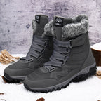 Men’s Non-Slip Hiking & Work Shoes, Wide Fit, Arch Support, Cushioned, Waterproof