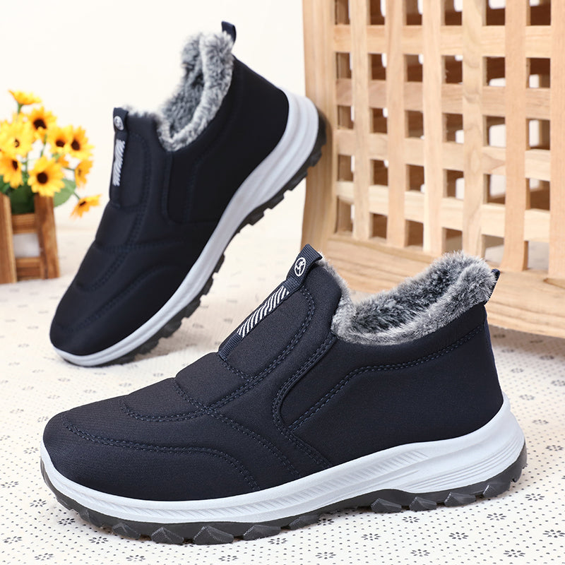 Men's Combat Boots Splash-Resistant Non-Slip Hiking Boots Anti-Puncture Anti-Sprain Work Boots