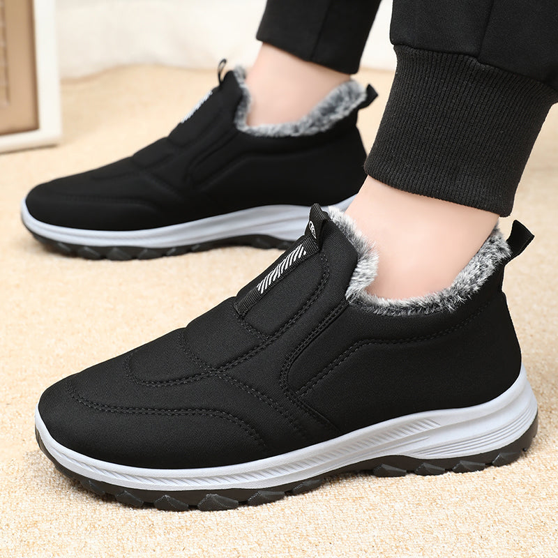 Men's Combat Boots Splash-Resistant Non-Slip Hiking Boots Anti-Puncture Anti-Sprain Work Boots