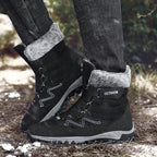 Men’s Non-Slip Hiking & Work Shoes, Wide Fit, Arch Support, Cushioned, Waterproof