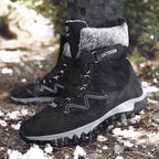 Men’s Non-Slip Hiking & Work Shoes, Wide Fit, Arch Support, Cushioned, Waterproof
