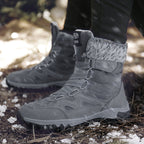 Men’s Non-Slip Hiking & Work Shoes, Wide Fit, Arch Support, Cushioned, Waterproof