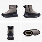 Men's Orthopedic Hiking Boots - Safe and Comfortable Work Boots - Waterproof, Slip-resistant, Impact-resistant, and Puncture-resistant - Wide Toe, Arch Support, and Ankle Support - Money-back Guarantee if ineffective.