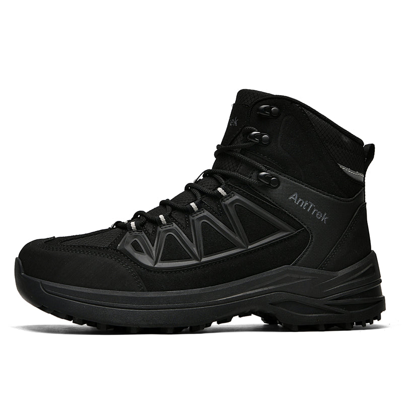 Men's Hiking Boots - Breathable Quick-Dry Upper,Mountain Trekking & Outdoor Adventures | All-Terrain Grip & Abrasion-Proof