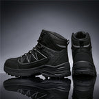 Men's Hiking Boots - Breathable Quick-Dry Upper,Mountain Trekking & Outdoor Adventures | All-Terrain Grip & Abrasion-Proof