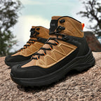 Men's Hiking Boots - Breathable Quick-Dry Upper,Mountain Trekking & Outdoor Adventures | All-Terrain Grip & Abrasion-Proof
