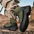 Men's Hiking Boots - Breathable Quick-Dry Upper,Mountain Trekking & Outdoor Adventures | All-Terrain Grip & Abrasion-Proof