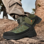 Men's Hiking Boots - Breathable Quick-Dry Upper,Mountain Trekking & Outdoor Adventures | All-Terrain Grip & Abrasion-Proof