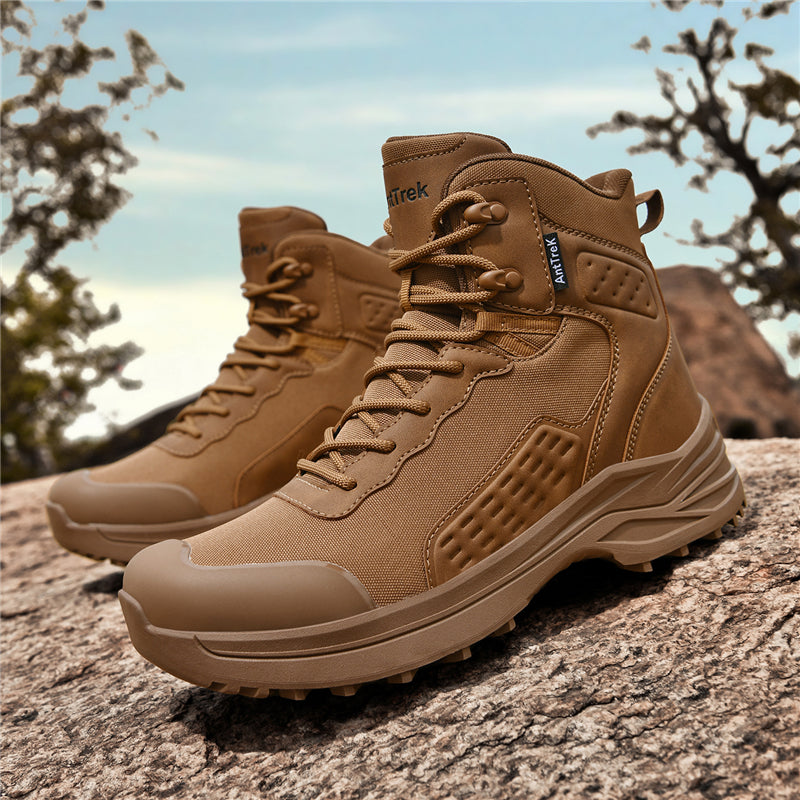 ⏰Limited Time Sale 70% OFF-Men’s Orthopedic Hiking Boots with Arch Support & Wide Toe — All-Day Comfort & Stable Protection