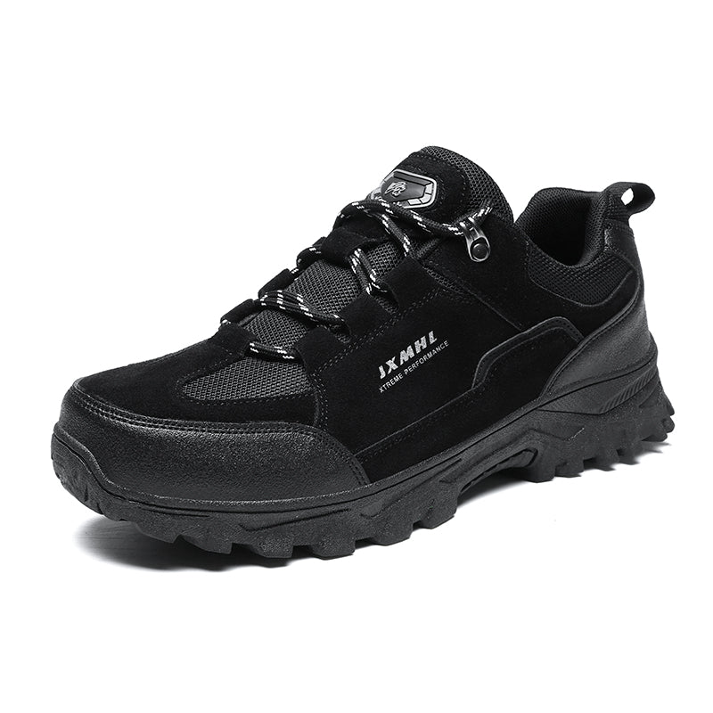 Men's Orthopedic Arch Support Wide Toe Ankle Support Hiking Shoes Waterproof Non-slip Anti-puncture Work Shoes