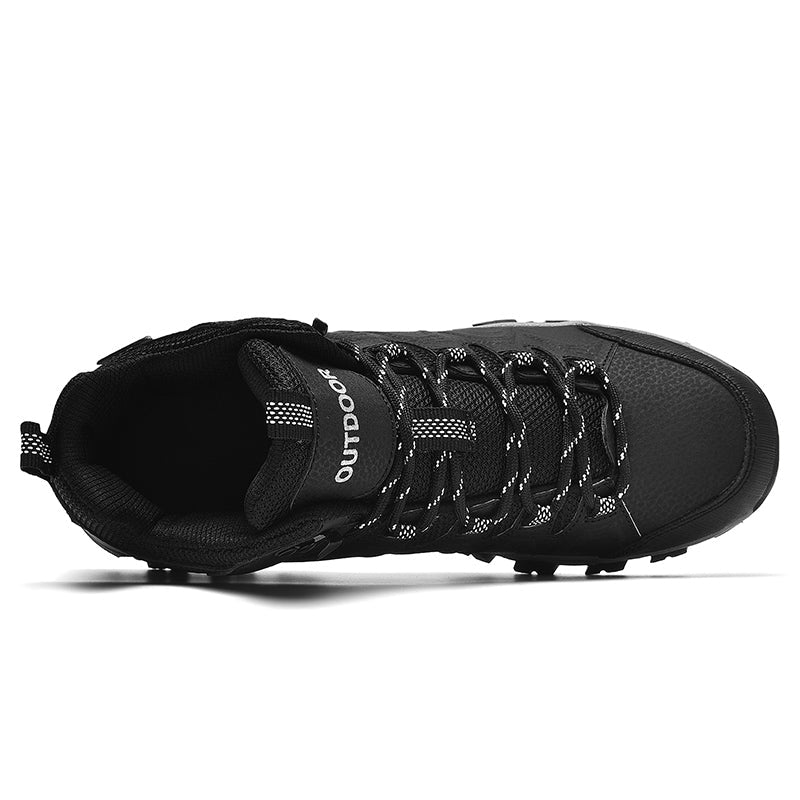 Men’s Orthopedic Winter Warm and Cozy Hiking Boots - Casual Boots - Slip-on - Non-slip - Arch Support - Waterproof - Wide Toe - Ideal For Winter Outdoor Adventures