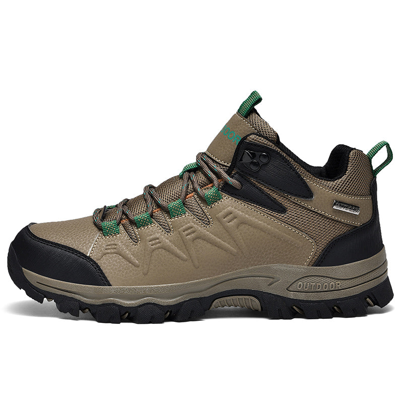 Men’s Orthopedic Winter Warm and Cozy Hiking Boots - Casual Boots - Slip-on - Non-slip - Arch Support - Waterproof - Wide Toe - Ideal For Winter Outdoor Adventures