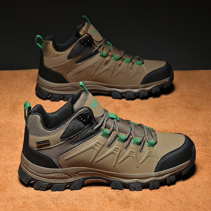 Men’s Orthopedic Winter Warm and Cozy Hiking Boots - Casual Boots - Slip-on - Non-slip - Arch Support - Waterproof - Wide Toe - Ideal For Winter Outdoor Adventures