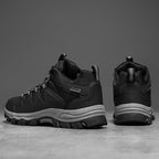 Men’s Orthopedic Winter Warm and Cozy Hiking Boots - Casual Boots - Slip-on - Non-slip - Arch Support - Waterproof - Wide Toe - Ideal For Winter Outdoor Adventures